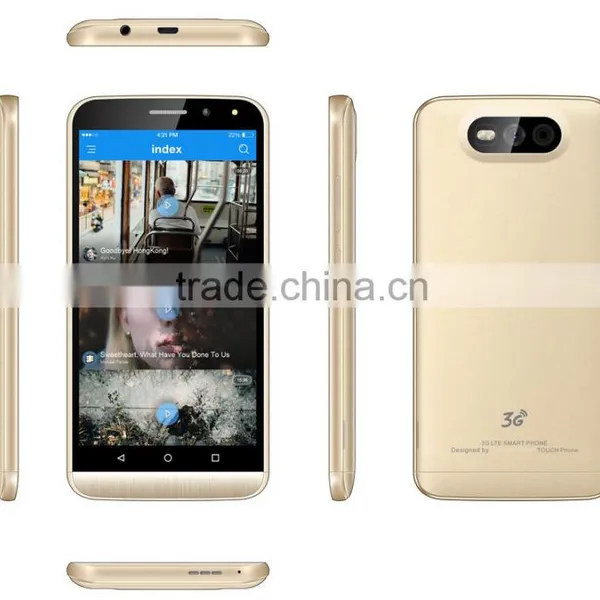 5 Inch Cheap 3G Smartphone Dual Sim Card Mobile Phone Unlocked Made in China photo-4