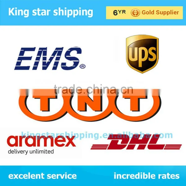 Books Clothes Food DHL/UPS/TNT Freight From China to Bratislava
