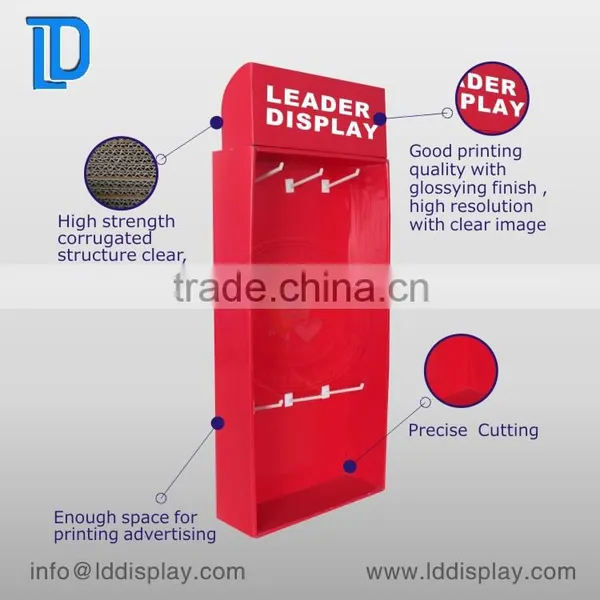 OEM/ODM Paper Peghook Display Stand Cardboard Hook Displaying photo-6