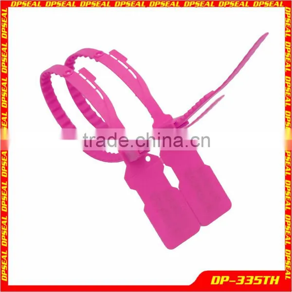High Security Pull Tight Tear off Plastic Seal, Bag Seals, Pull Tight Tamper Proof Tear off Plastic Seal DP-335TH photo-2