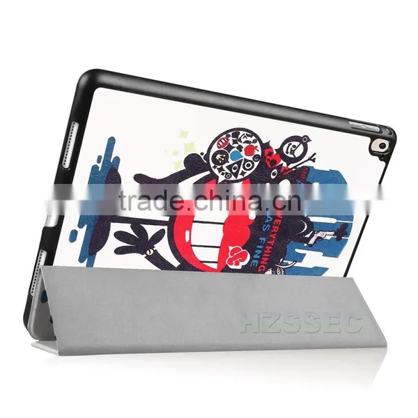 Slim Lightweight PU Leather Smart-shell Folio Stand Case Shockproof Full-body Protective Cover With Auto Wake & Sleep for IPad photo-4