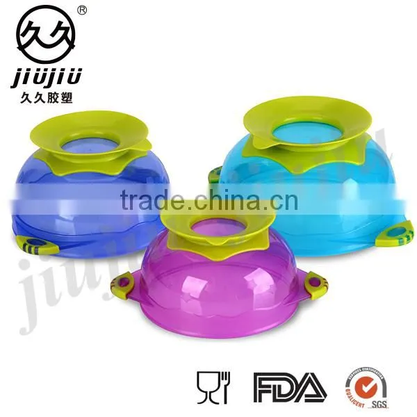 Baby Infant Bowl Stay Put Suction Bowl With Seal-Easy Lids photo-4