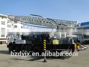 600m Hydraulic SINOTRUCK Truck Mounted Rotary Water Well Drilling Rig BZCY600BZY photo-3