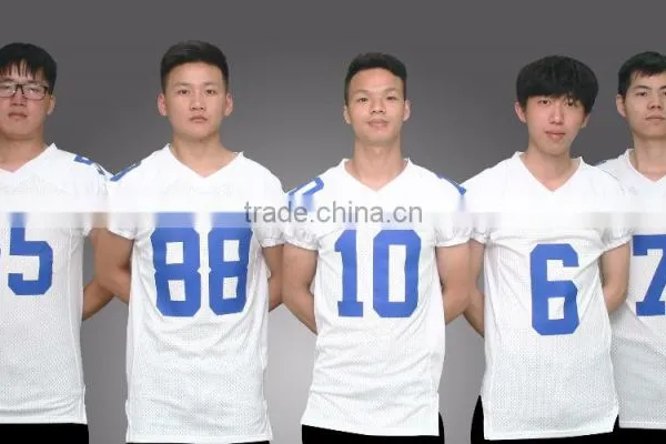 Cheap Latest American Rugby Football Jersey Touch Shirts Design photo-5