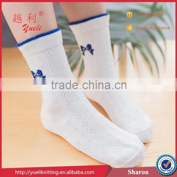 Korea Girl Wool Sock Child Little Bownot Sweet Fuzzy Sock