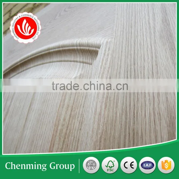 Natural Wood Veneer Plain Mdf Door Skin for Sale photo-4