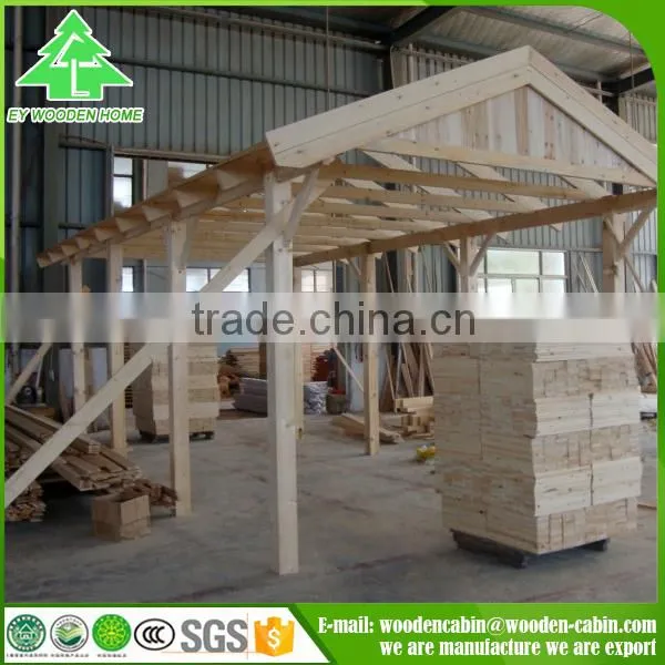 Manufacturer Directly Supply Prefab Wooden Carport/solar Carport photo-2
