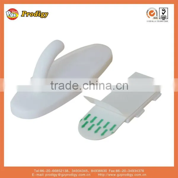Clear Plastic Hooks Adhesive Plastic Hooks Clear no Screws no Mark Adhesive Plastic Hook Removable Wall Hook photo-2