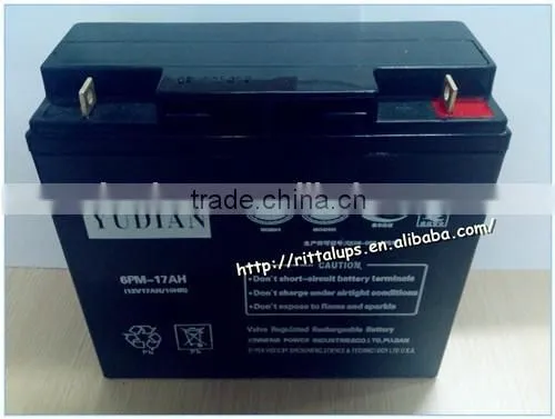 Long Life Agm Solar Storage Battery Full of Power and Low Discharge , 12v 4ah/12ah Lead Acid Battery for UPS/car/home Use photo-4