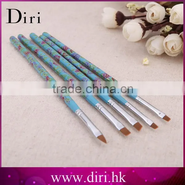 Wholesale Professional Nylon Hair Gel Nail Art Brush With Acrylic Handle photo-2