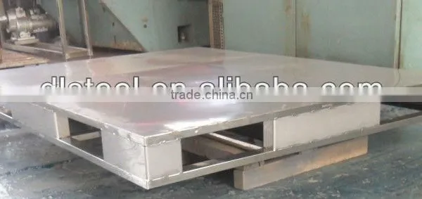 stainless steel rackable pallet for material