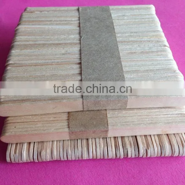 Manufacture Direct Offer Natural Wood Craft Sticks White Popsicle Sticks photo-5