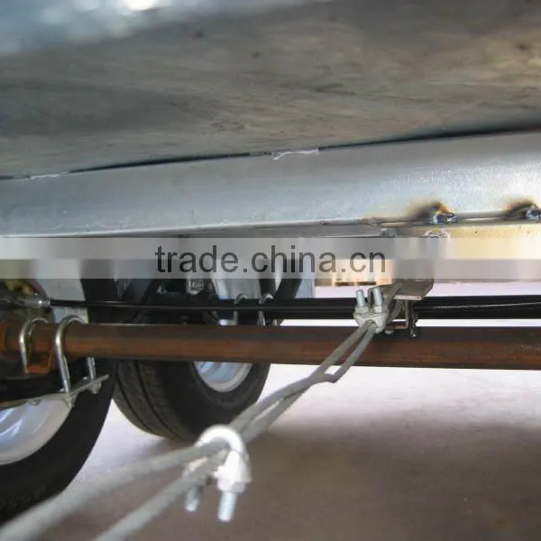 TANDEM 8x5 GALVANIZED BOX CAGE TRAILER photo-6