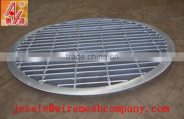 Hot-dipped Galvanized Steel Grating , Steel Grid Plate photo-4