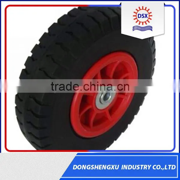 Factory Direct Sale Grey Rubber Coated Wheel 3.25-8 photo-4