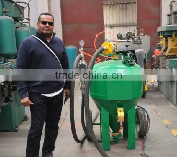 Dustless Blasting Machine, HL 1500 , 15 Cubic ft Dustless Portable Dustless Blasting Machine photo-3
