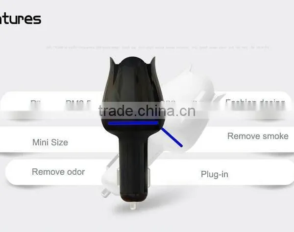2016 Hot Sale Car Cigarette Smoke Removing Air Purifier for Car photo-4