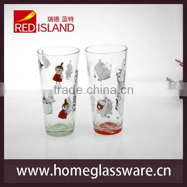 16oz Larger Tumbler Print Glass Cup Dinking Cup photo-3