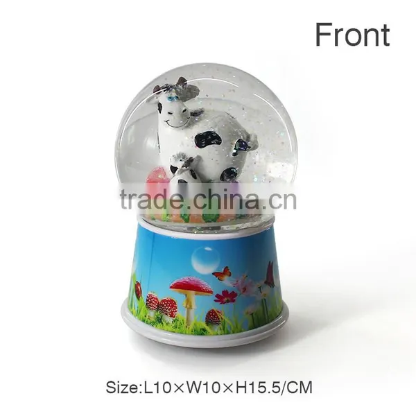 2015 Electric Christms Musical Snow Globe With Blowing Snow photo-6