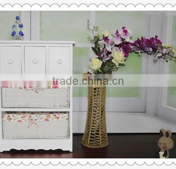 2015 New Design Home Furniture Wooden Cabinet With Baskets Drawers photo-4