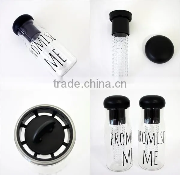 2016 New Products Promise me Tritan Fruit Infuser Water Bottle photo-4