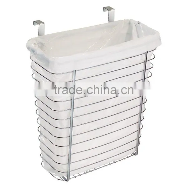 Iron Wire Kitchen Cabinet Wire Storage Basket For Trash Can photo-2