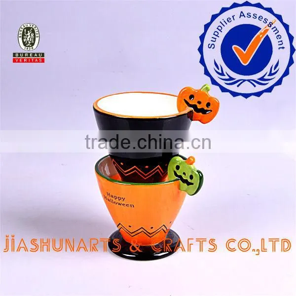 Halloween Ceramic Cocktail Glass