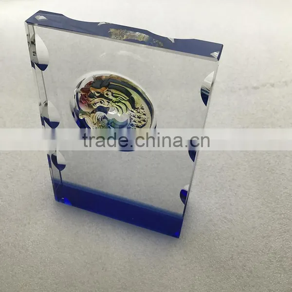 Shenzhen Manufacturer Cheap Crystal Glass Trophy Award photo-4