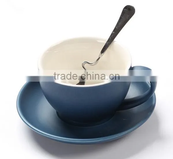 Wholeasle Customized Creative Gift Mugs , Porcelain Coffee Cup With Saucer, Not Including Spoon photo-4