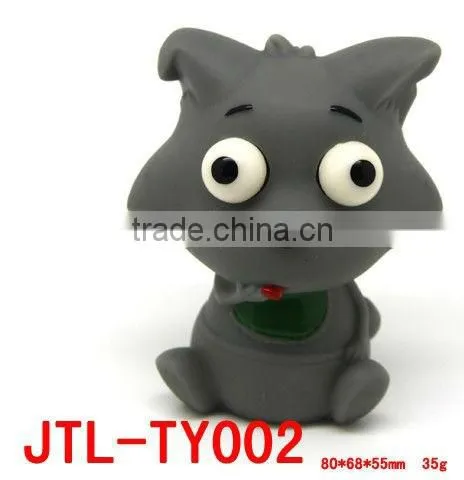 Novelty Vinyl Eyes Pop Out Squeeze Animal Toys photo-4