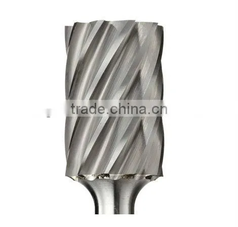 Bright Finish Single Cut Plain End Cylindrical Tungsten Carbide Polishing Burrs photo-2