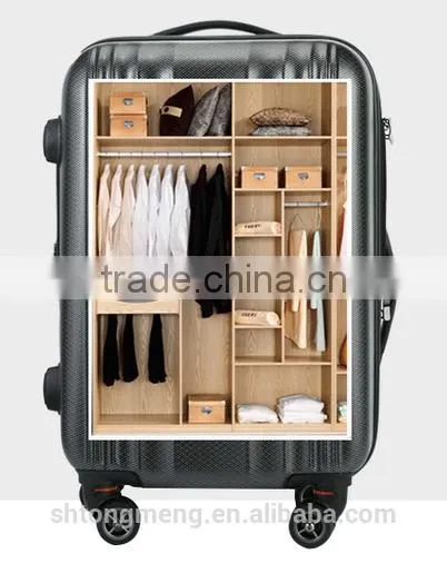 Luggage Suitcase Trolley Case TSA Double Wheels photo-4