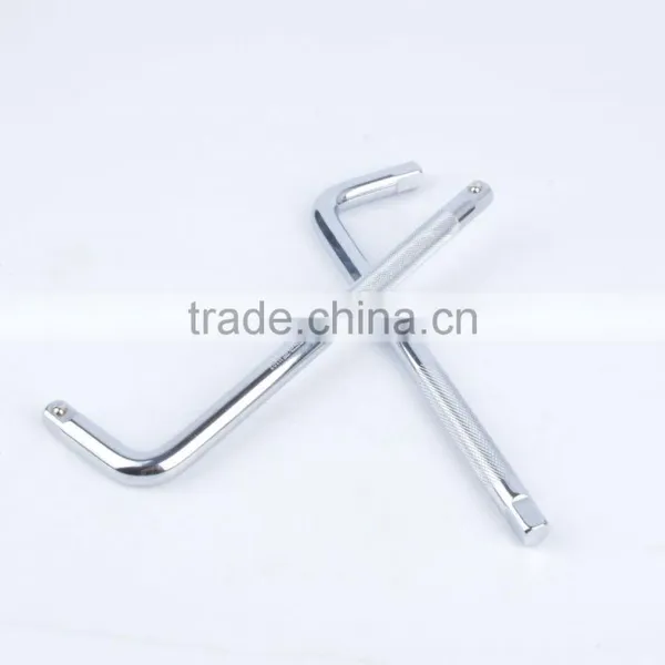 Mirror Surface CR-V 12.5mm Socket Ben Extention Rod,polishing CR-V Socket Rod,1/2" Bent Extension Rod photo-4