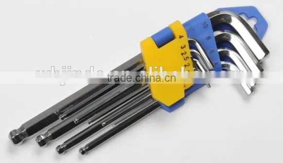 9 Pcs Ball Point Hex Key Set photo-2