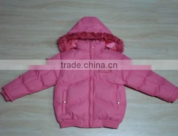 Girls' Padding Jacket In Stock photo-2
