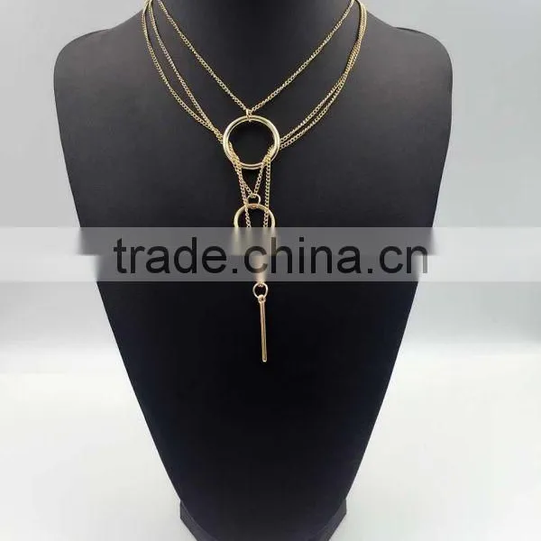 Big Brand 2016 Multilayer Chain Costume Necklace photo-2