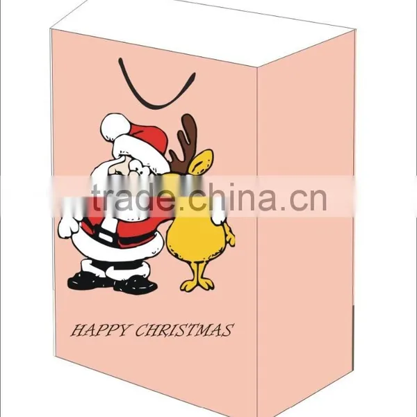 Happy Christmas Paper Bag / Gift Shopping Bag photo-3