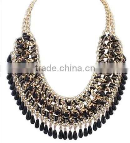 Zm33249a Latest Vintage Bohemian Jewelry Accessory Wholesale China Gold Plated Choker Necklace photo-5