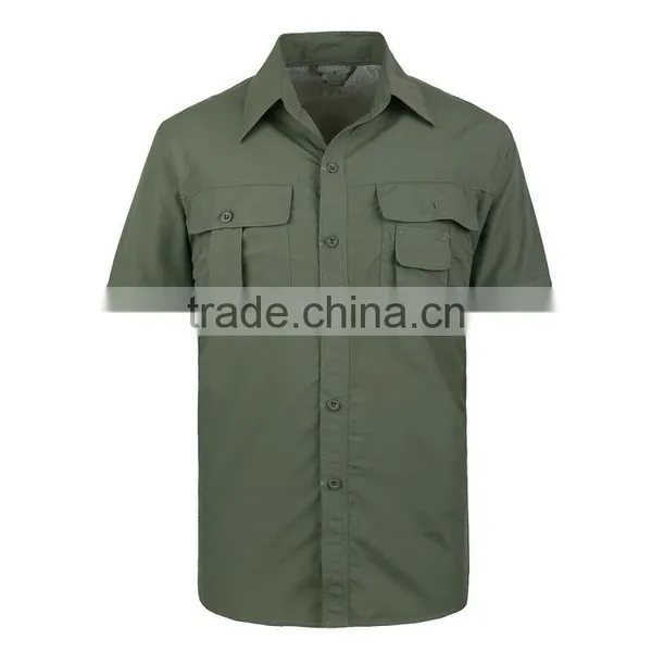Juqian 2016 OEM Wholesale Colors High Quality Mens Classic Soft Textile Nylon Breathable Work Shirt Wholesale photo-6