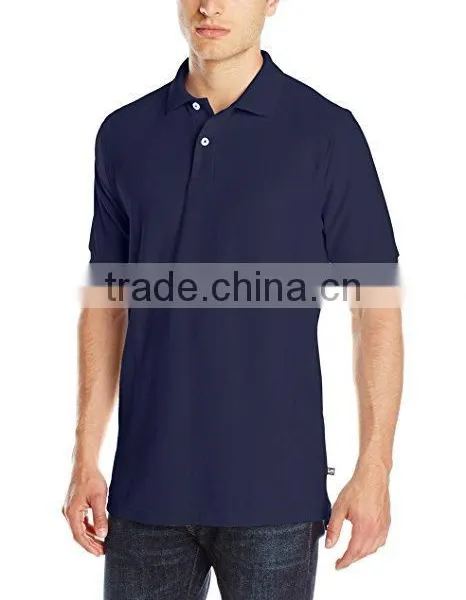 Custom The Best Quality Fit Mens Short Sleeve Polo T Shirt Blank photo-6