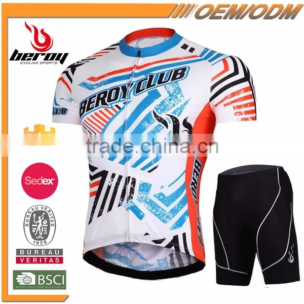 BEROY Hot Selling and High Quality Quick Dry Colorful Cycling Jerseys Sets,apparel Men's Cycling Clothes photo-2