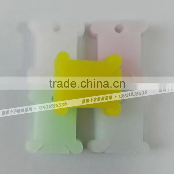 Cardboard Plastic Floss Bobbins Threading Board photo-6