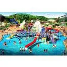 Sea Style Water Playground Equipments With Spiral Water Slide