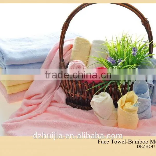 New Arrival Hot Sale Bamboo Cotton Square Hand Towel