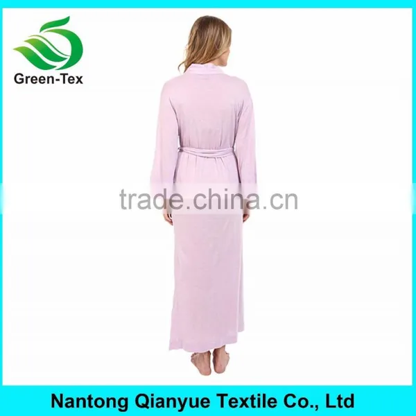 Bridesmaid Robe Women's Modal Bath Robes Long Robe Wholesale Rhinestone photo-2