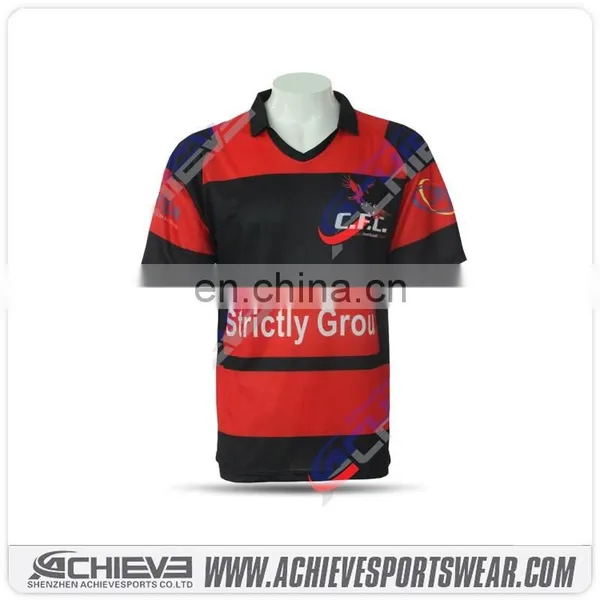 Cheap Custom All Rugby Shirt, Black Rugby League Jerseys photo-2