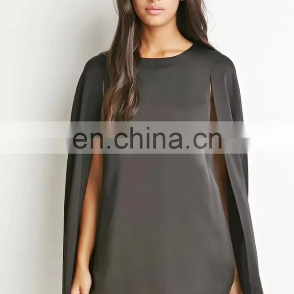 Ladies Smart Casual Dress Layered Back Sexy Sheath Mini Dress With a Layered Keyhole Back photo-2