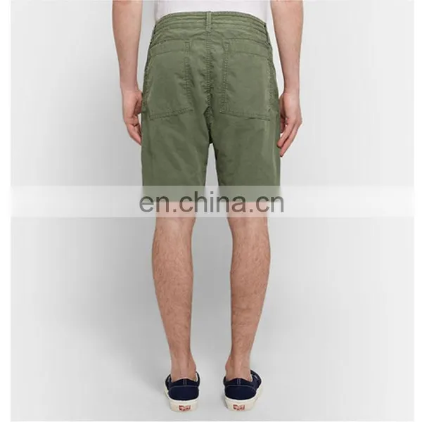 2017 New Design Fashion Wholesale Custom Army-green Cotton-Ripstop Shorts photo-2