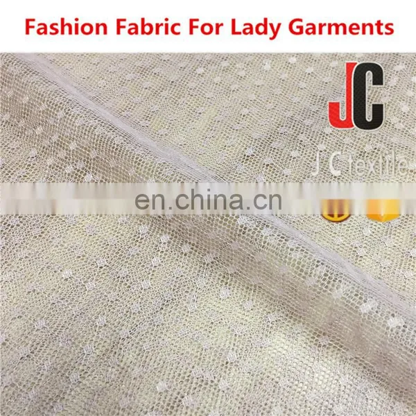 JC-K61943C Wholesale Textile Nylon Stretch Jacquard Mesh Fabric photo-3
