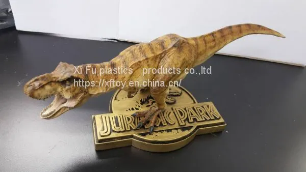 Jurassic Park T.rex PVC Injection Molded Dinosaurs With Hand Painted